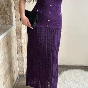 robe longue "Élégance fluide"